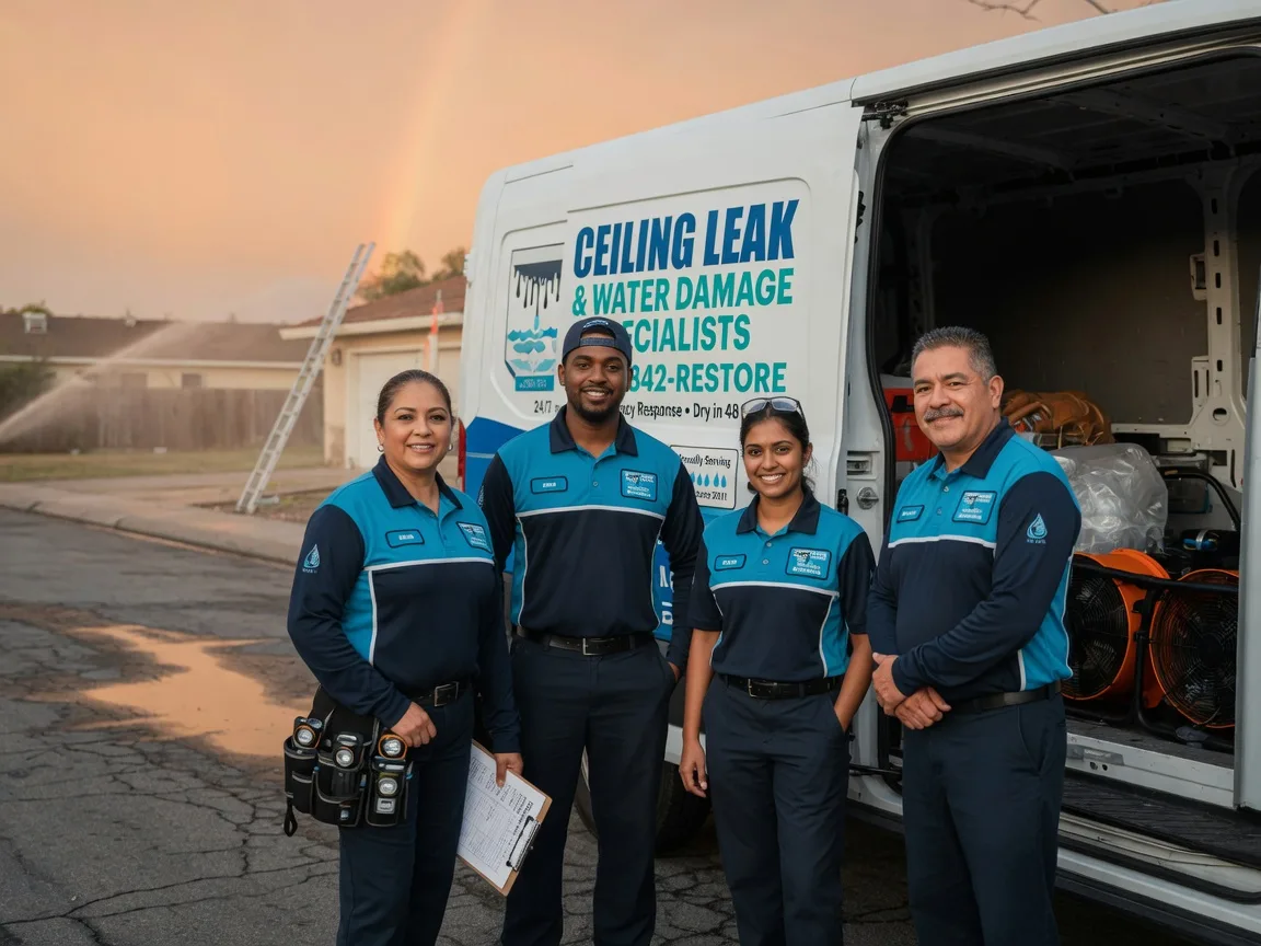 Ceiling Leak Cleanup company in Polk, PA